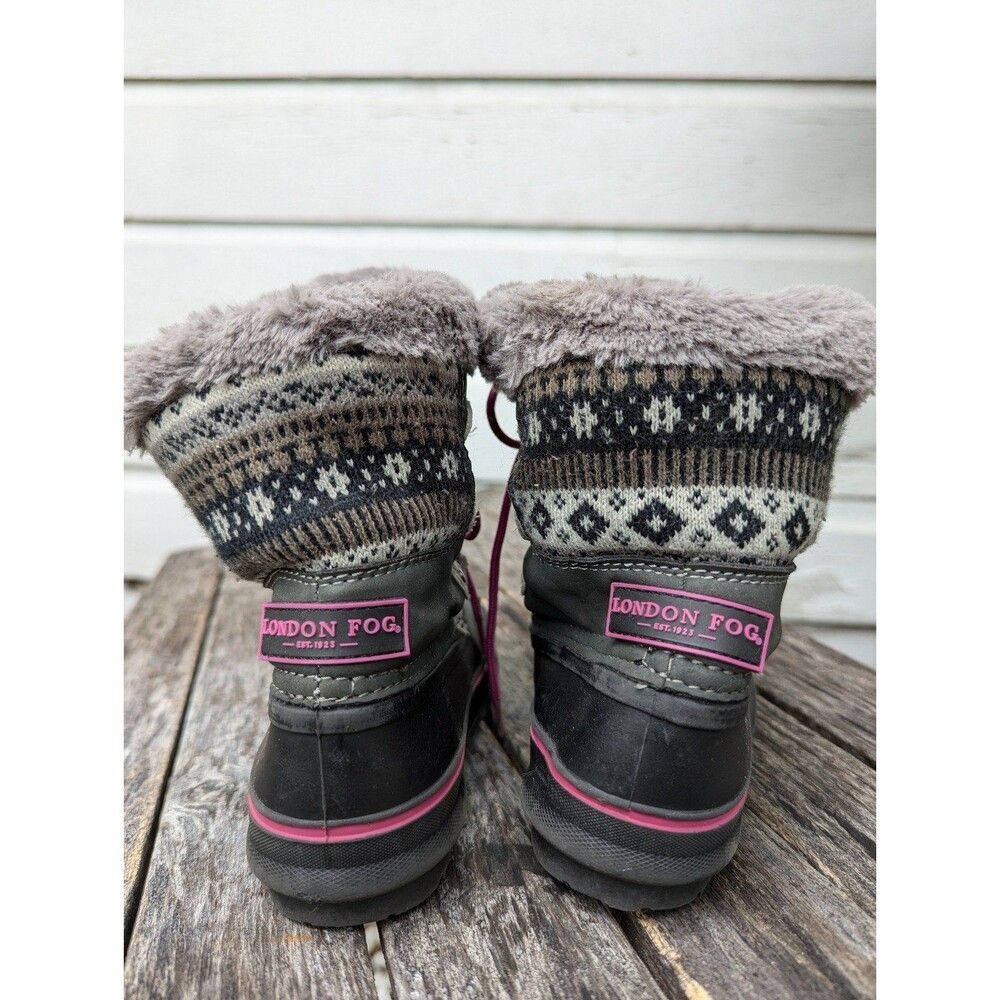 Size 11 London Fog boots for girls - Picture 2 of 5
